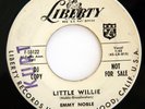 HEAR Emmy Noble 45 Little Willie/I Done LIBERTY 55122 rockabilly eddie cochran