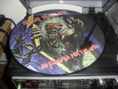 IRON MAIDEN -NO PRAYER FOR THE DYING- AWESOME RARE PICTURE LP PRINTED IN THE UK