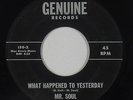 Northern Soul 45 - Mr. Soul - What Happened To Yesterday - Genuine - mp3