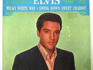 ELVIS PRESLEY Milky White Way 45 RARE PROMO Gold Standard PICTURE SLEEVE