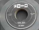 JIM EDDY Livin' Doll/Something Happened SCARCE MINN ROCKABILLY 45 on Soma LISTEN