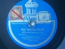 Josephine Baker That Certain Feeling Spanish Odeon 78rpm