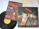 JUDAS PRIEST UNLEASHED IN THE EAST VINYL LP A1/B1 1979 1st UK + INSERT DEMO COPY