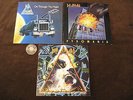 3 LP Def Leppard On Through the Night Pyromania Hysteria NL Germany | VG+ to EX