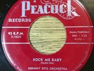 EARLY R&B jump blues JOHNNY OTIS Rock Me Baby / Young Girl PEACOCK 1625 original