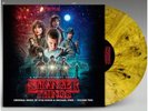 Stranger Things Vinyl Vol. 2 Waffle Swirl Yellow W/ Black 2 LP Soundtrack OST