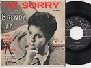 BRENDA LEE - I'm Sorry - Early 1960 EP