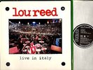 LOU REED (OF VELVET UNDERGROUND) live in italy PL 89156 (2) 1984 DOUBLE LP EX/VG