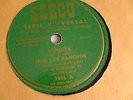 Trio Los Panchos – MEXICAN 78RPM Seeco #7496 Nunca Jamas (bolero)