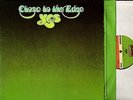 YES close to the edge K50012 A3/B3 with lyric inner uk atlantic 1972 g/f LP EX-