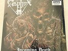 ASPHYX Incoming Death GATEFOLD RED VINYL LP & POSTER