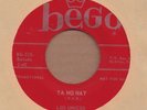 LOS UNICOS: Ya No Hoy 45 Bego tejano latin doo wop hear