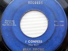 BILLY TIRCUIT New Orleans 45 R&B proto-Ska I CONFESS / I WAS A FOOL vg e9842