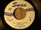 BEATLES Rare Sie Liebt Dich / I'll Get You PROMO Swan 45 DJ SWAN 4128.DJ1B