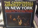 RARE JAZZ LP - THE CANNONBALL ADDERLEY SEXTET IN NEW YORK Riverside DG RLP 9404