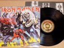 Vintage heavy metal lp IRON MAIDEN Number of the Beast 1982 Capitol inner Wally