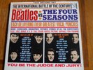 THE BEATLES VS.THE FOUR SEASONS-VJ RECORDS(2LPS)INCLUDES BEATLES PICTURE