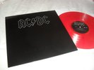 AC/DC -BACK IN BLACK- AWESOME  RED VINYL RE-PRESS MINT METALLICA COOL