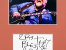 JOHN MARTYN autograph - Signed index card display - Genuine Signature
