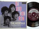 THE CRYSTALS 45 EP Da Doo Ron Ron / He's A Rebel UK PRESS Soul GIRL GROUP f307