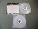 The Damned, So Who's Paranoid, Ltd Ed, Double Clear Vinyl Album, EX/EX