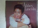 FEMALE JAZZ SINGER - ABBEY LINCOLN  - IT'S MAGIC LP. RIVERSIDE RECORDS