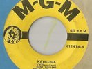 45 Original Hank Williams Kaw-Liga / Your Cheatin' Heart MGM