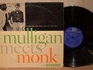 Mulligan Meets Monk LP Riverside 12-247 Mono Microgroove 1957