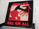METALLICA Kill 'Em All 1983 LP Megaforce Heavy Metal