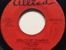 NORTHERN SOUL The Lords BABY I'VE GOT TO HAVE IT Allied 45 rare Canadian KILLER