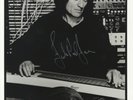 John Paul Jones - ' Led Zeppelin '  Hand Signed B & W Publicity Photograph.