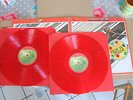 BEATLES 2xLP Pathé Marconi DC17 / 18 vinyl Rouge red 1978
