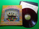 THE BEATLES Magical Mystery Tour Japanese RED WAX Colored Vinyl W/Booklet AP9728