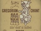 Gregorian Chant Vol. 1 N... Saint Pierre De Solesmes UK vinyl LP  record