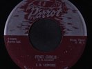 J.B. LENORE: Fine Girls / I Lost My Baby 45 rare Blues & R&B