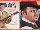 2 Vintage JIMMY MARTIN Record Albums Country Music Time and Sunny Side of the Mt