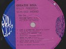 60s MOD/JAZZ/HAMMOND BILLY PRESTON GREAZIE SOUL LP UK SOUL CITY ORIG DAVE GODIN
