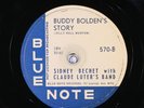 78 RPM -- Sidney Bechet with Claude Luter's Band, Blue Note 570, E+  Jazz