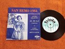SAN REMO 1961 BETTY CURTIS DANISH PS 