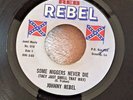 Johnny Rebel REB REBEL 45 Record #518  Some N****rs Never Die