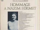 TOULAÏ, François RABBATH Hommage à Nazim Hikmet French LP ARION 33636