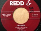 * REDD EVANS Trapped / Idle Gossip EXOTICA BEATNIK POPCORN Don Costa 45 HEAR