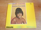 NINA SIMONE BROADWAY-BLUES BALLADS PHILIPS RECORDS MONO FHM-200-148 Original LP
