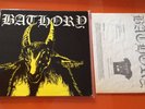 ORIGINAL yellow goat cover Bathory 1st LP Darkthrone Mayhem Emperor