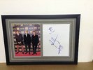 Led Zeppelin Hand Signed/Autographed Card with Photograph & COA
