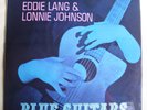Eddie Lang And Lonnie Johnson Blue Guitars LP UK Parlophone Mono Jazz Guitar