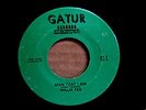 RARE FUNK SWEET SOUL 45 WILLIE TEE man that i am / sweet thing GATUR HEAR M-