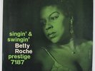 Betty Roche - Singin' & Swingin' LP - Prestige - PRLP 7187 DG RVG