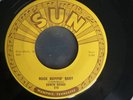 RARE ROCKABILLY 45 rpm EDWIN BRUCE on SUN lb ROCK BOPPIN BABY 1957 ORIG  M-