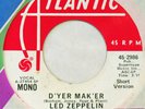 LED ZEPPELIN D’yer Mak’er ATLANTIC 45 U.S. promo mono long short NEAR MINT 7”